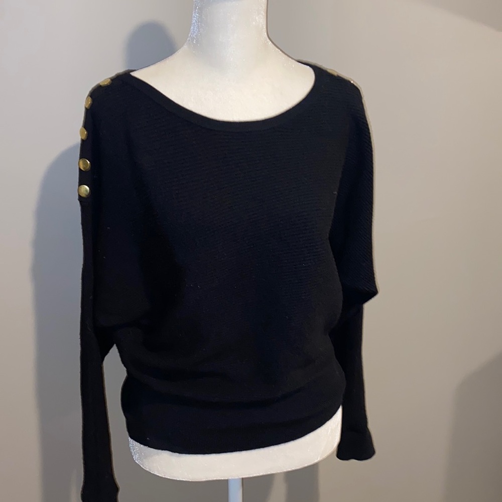 Express Gold Studded Sweater
